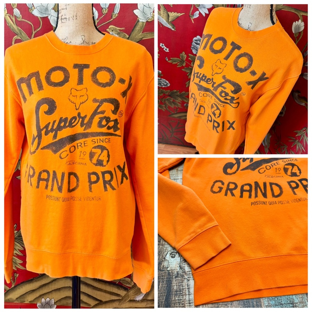 Men’s FOX RACING Crewneck Sweatshirt | #X8